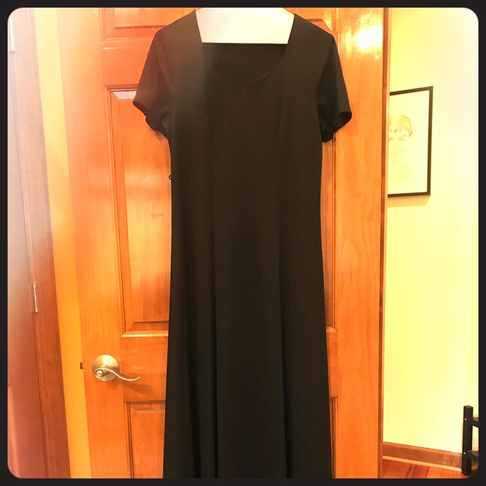 Black gown